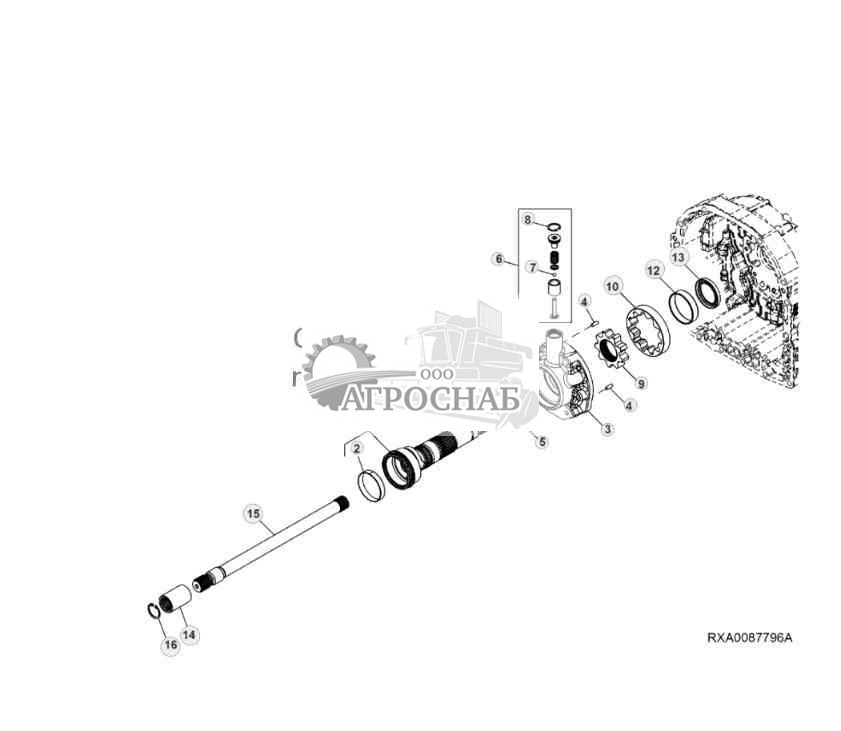 НАСОС ТРАНСМИССИОННОГО МАСЛА 